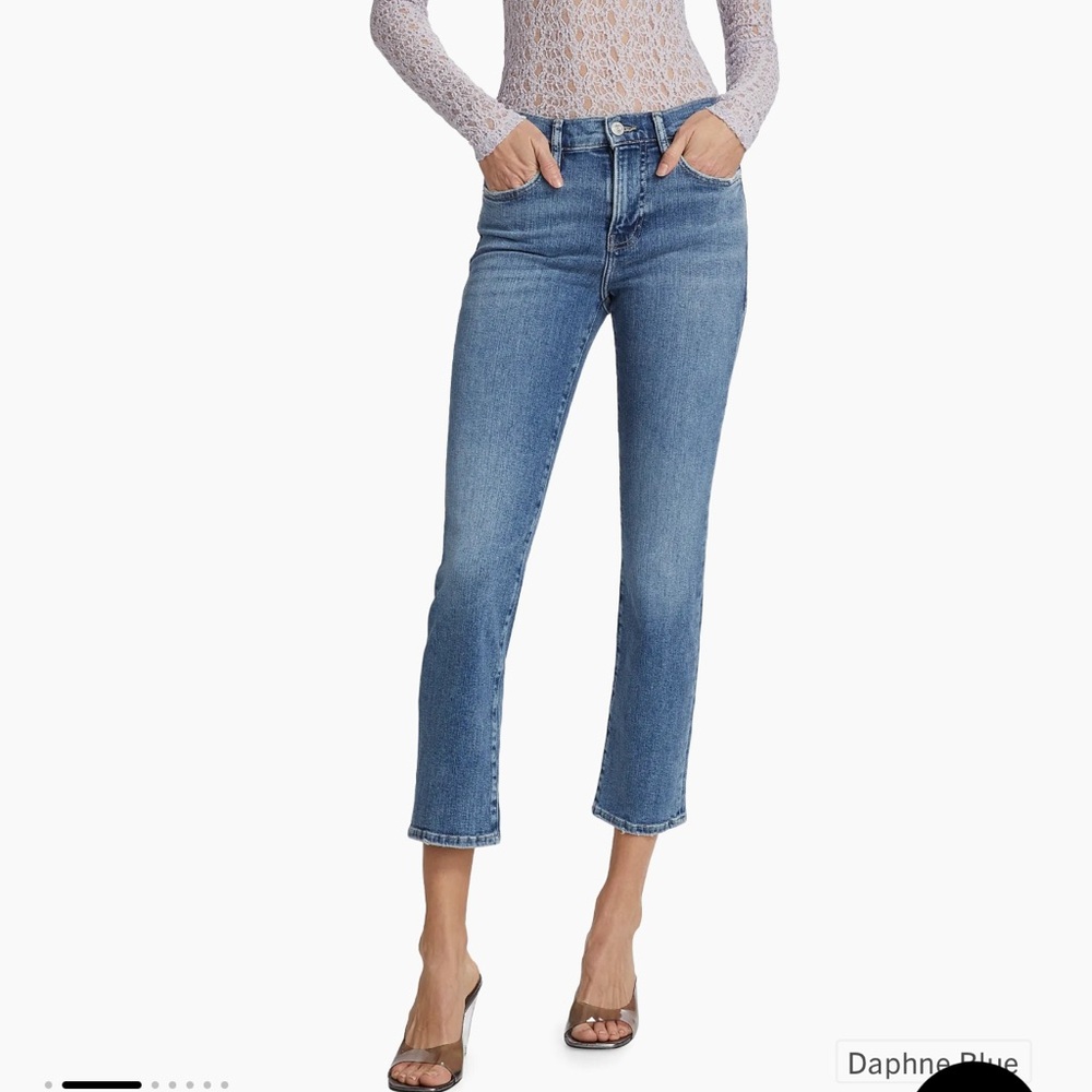 Frame Le High Straight-Leg Jeans